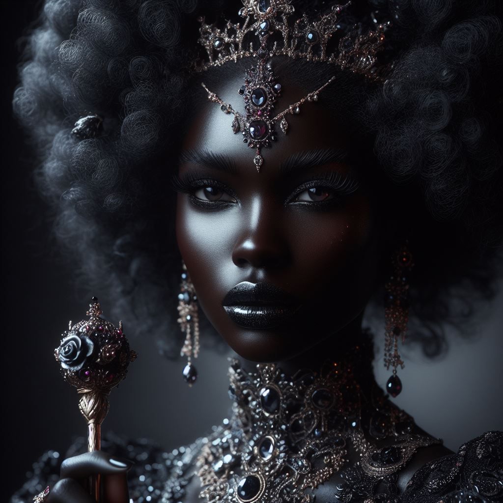 Majestic Black Queen