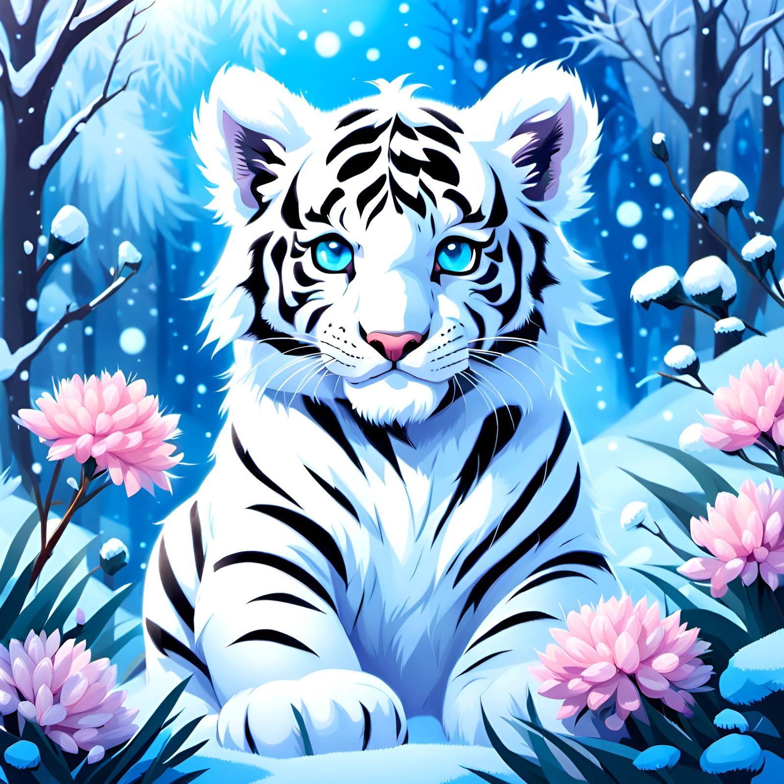 White Tiger Cub