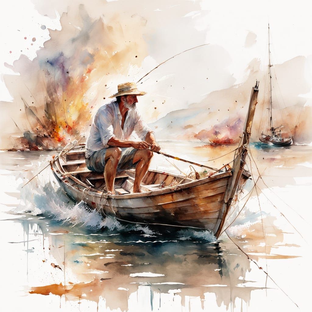 The lone fisherman #2...