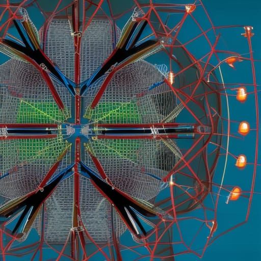 gluon field in Physics 8k resolution