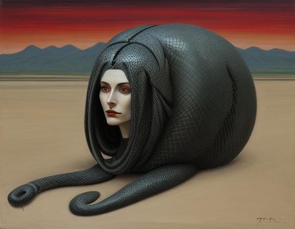 some snake girls are not too long
