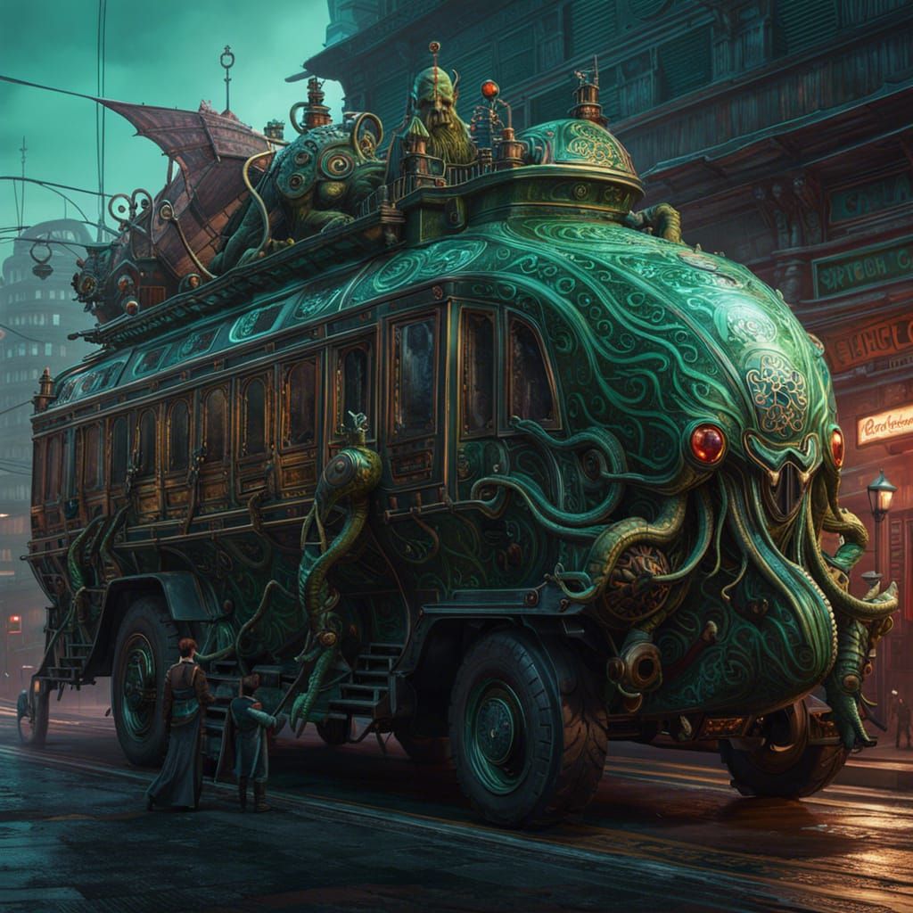 Cthulhu Express   by @BansheeTales 