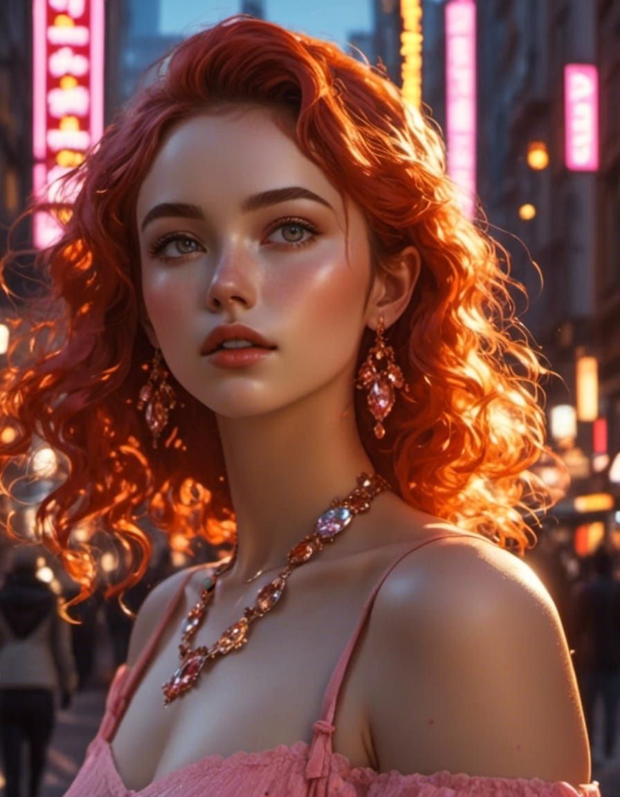 pink sunrise