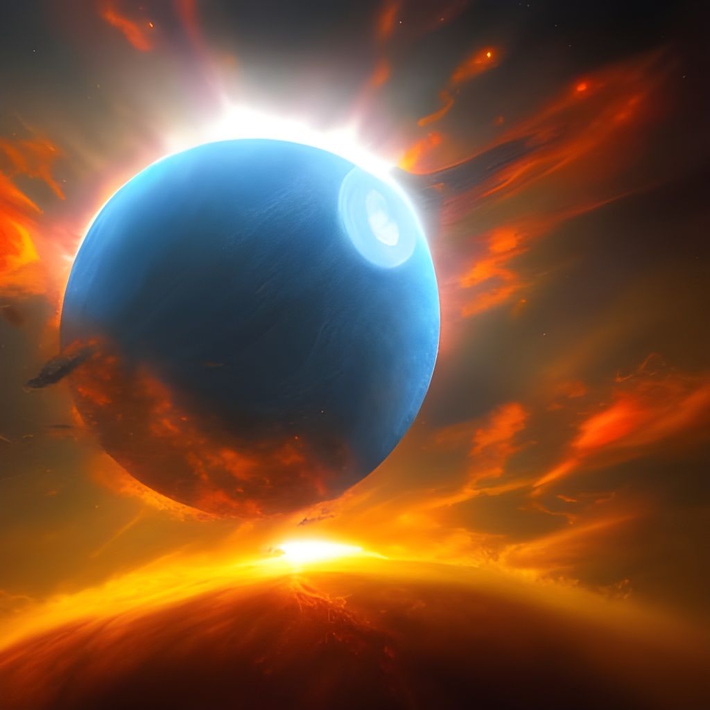 a giant sun