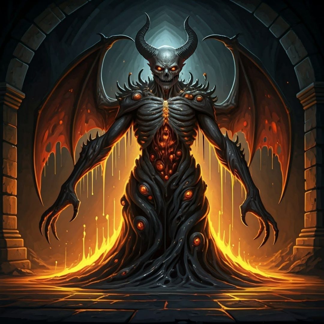 Ashamistemaah, the Archdevil - (the Putrid Leviathan form) - (story in the comments)