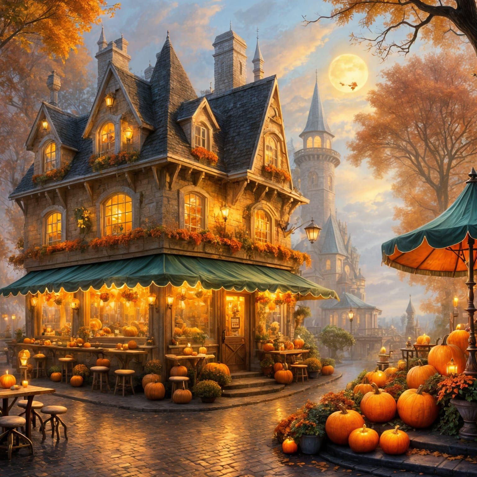 Ye Olde Pumpkin Spice at the Holy Bean  by @Merumeru Meru