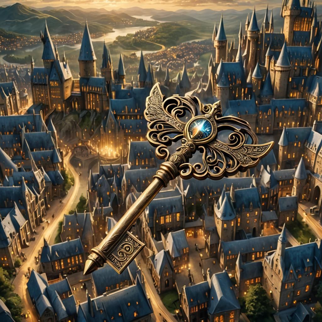 Enchanted Key  by @Hyperborean