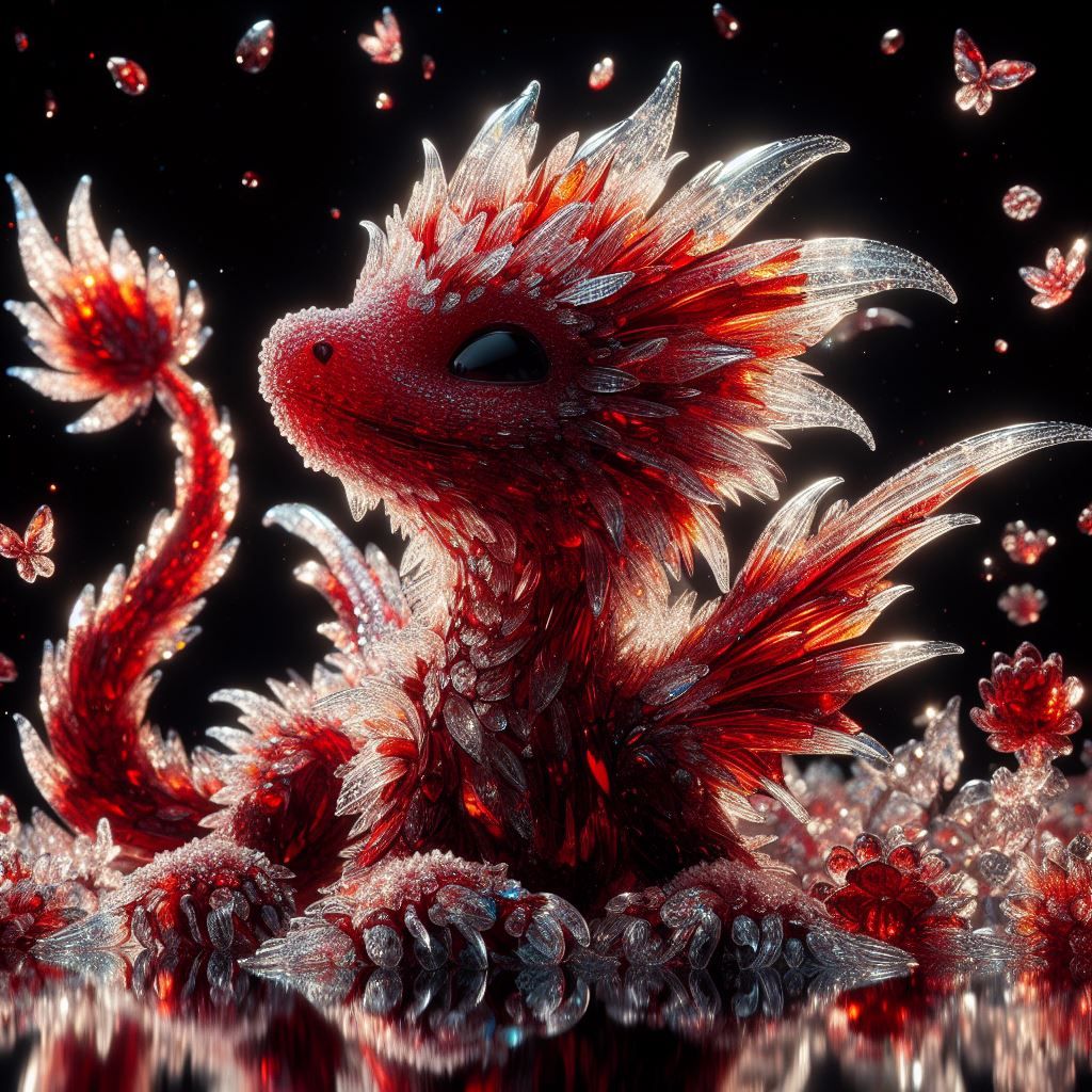 Red Glass Dragon
