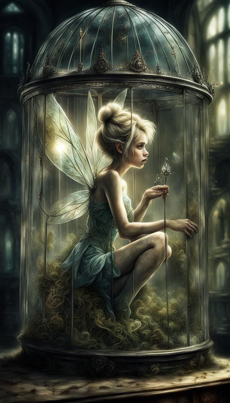 Tinkerbell Trapped  by @Charlotty
