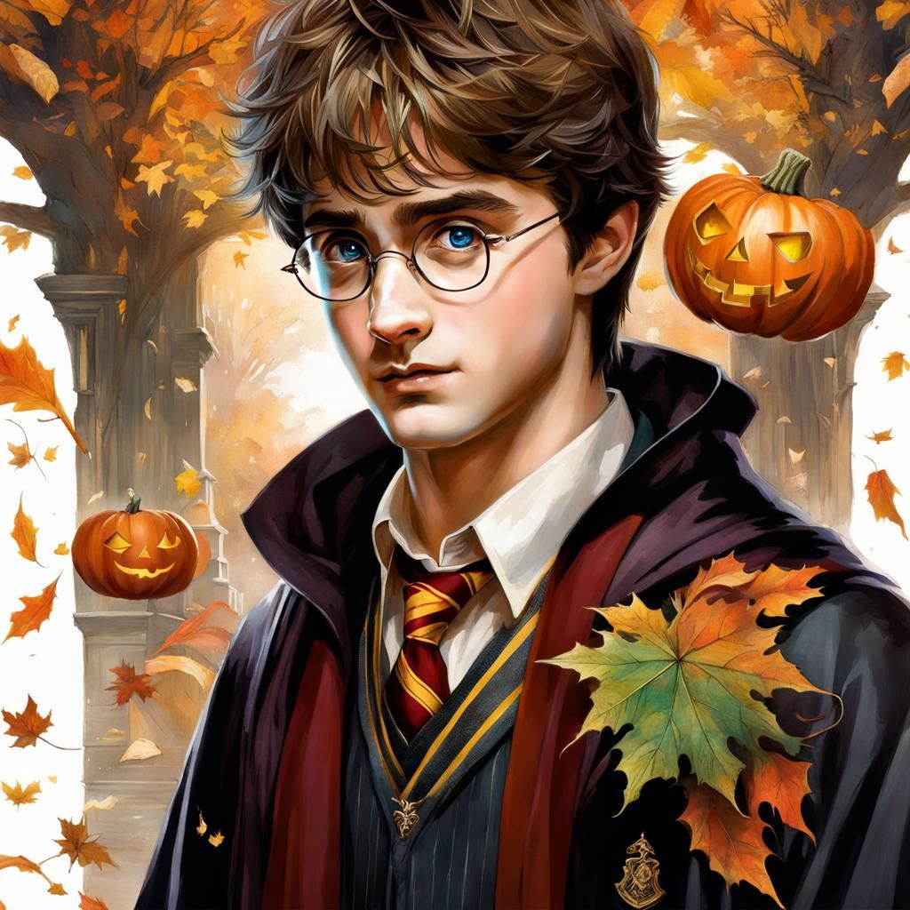 Harry Potter Halloween Time AI Generated Artwork NightCafe Creator
