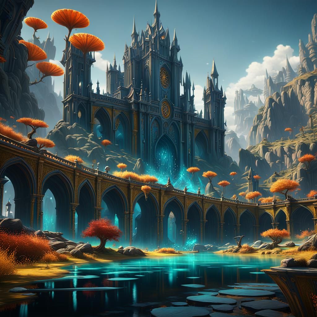 just music. detailed matte painting, deep color, fantastical...