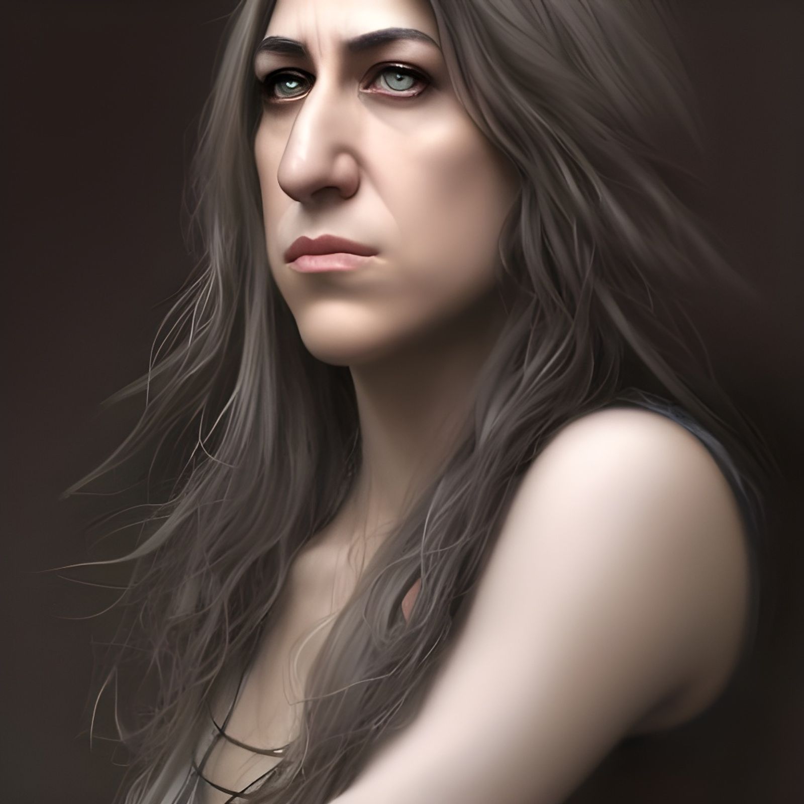 The Big Bang Theory Amy Farrah Fowler Ai Generated Artwork