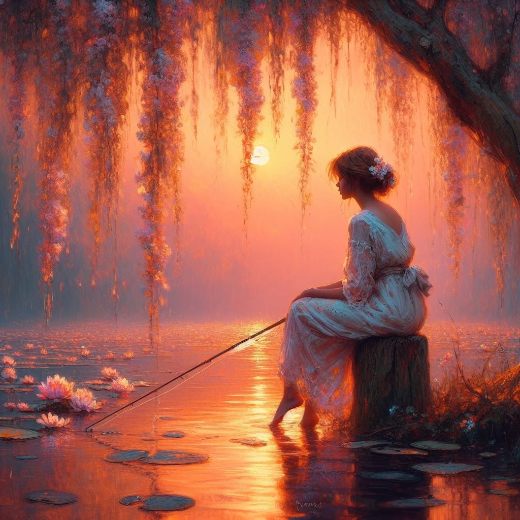 I think I loved you In another life... Where I was the sea, and you were the shore