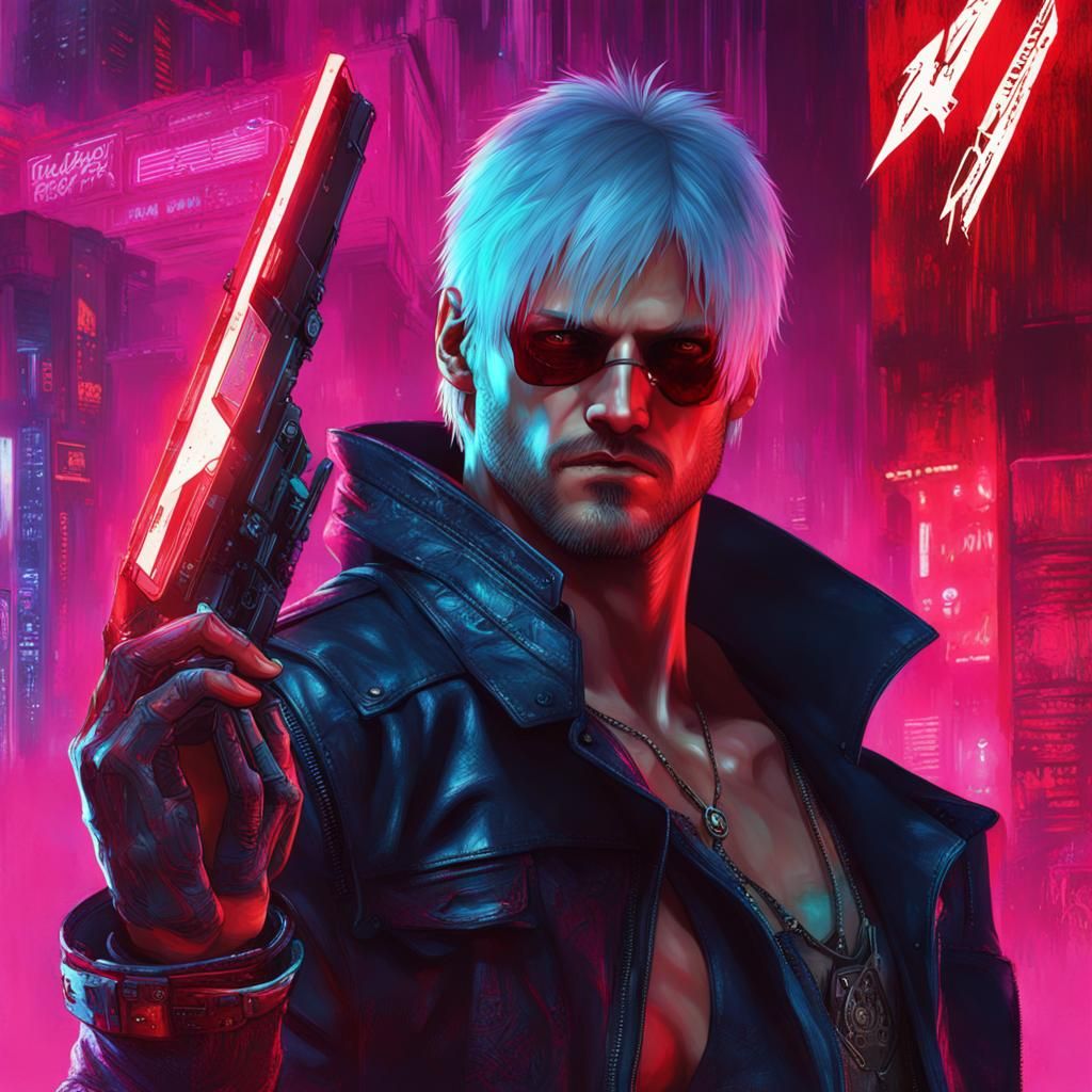 Cyberpunk Demon Dante