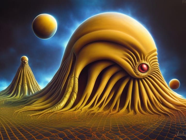 Trippy looking arachnid from mars by Luke brown. Epic cinematic ...