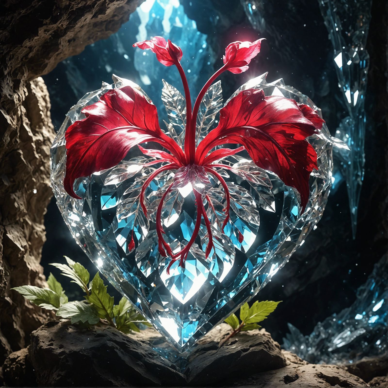 Cave of the Crystal Heart