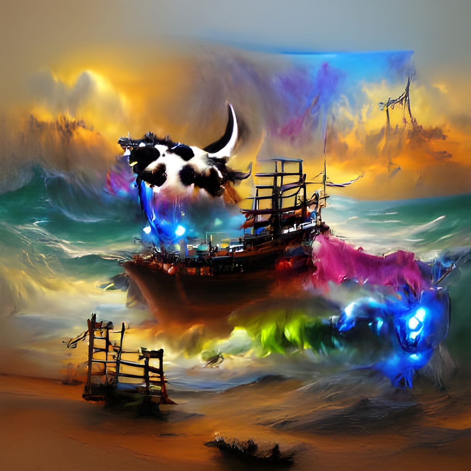 Attack of the Sea Moo-nster