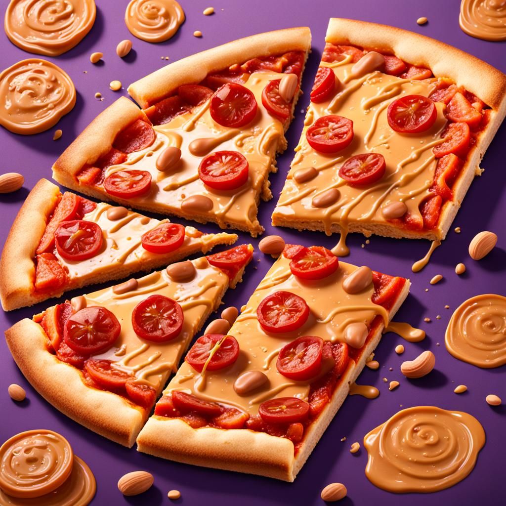 Peanut Butter and Pepperoni Pizza - AI Generated Artwork - NightCafe ...