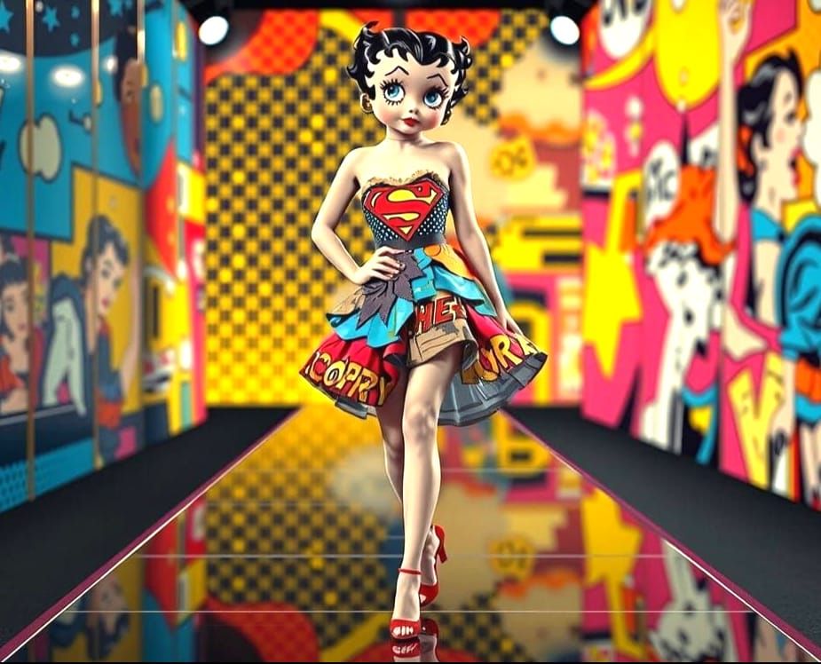 Pop Art Betty  by @WolfeyWonder