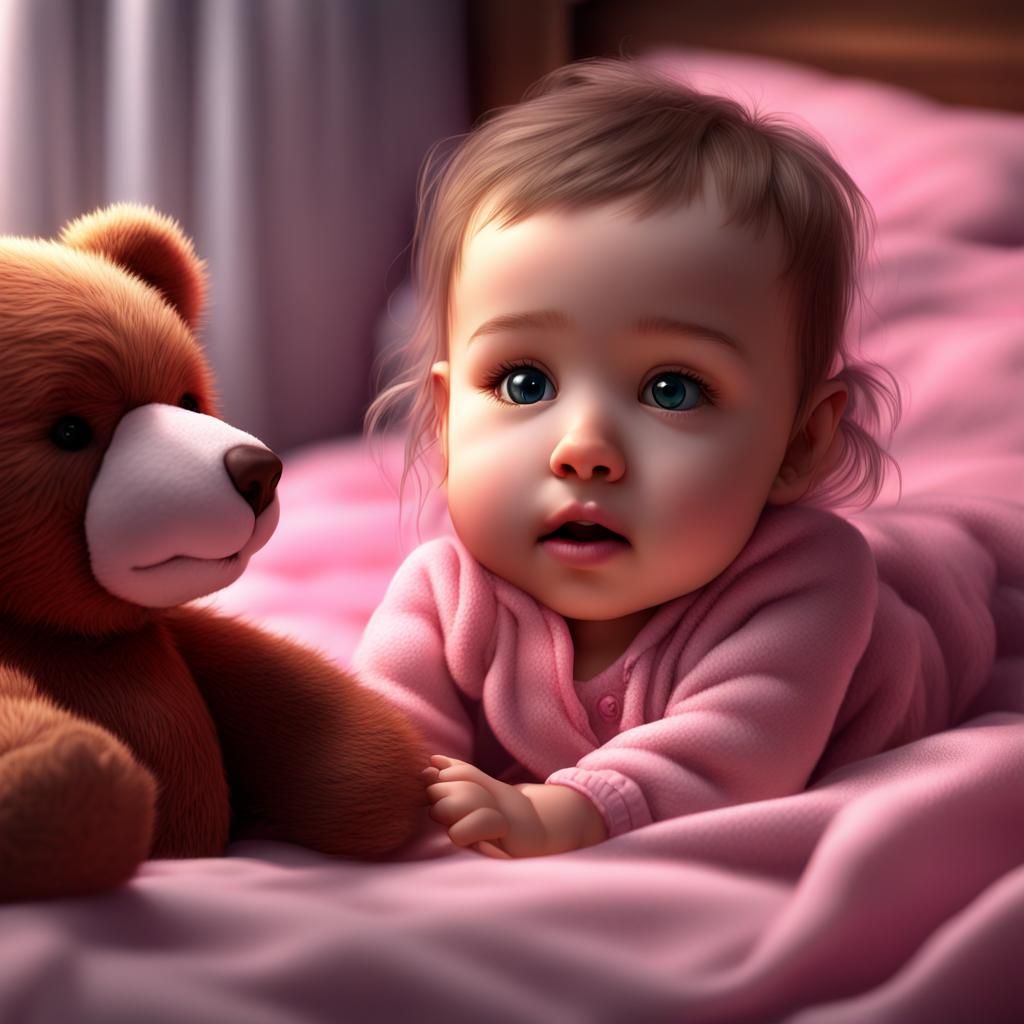 Cute baby girl