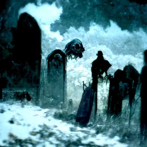 dark graveyard