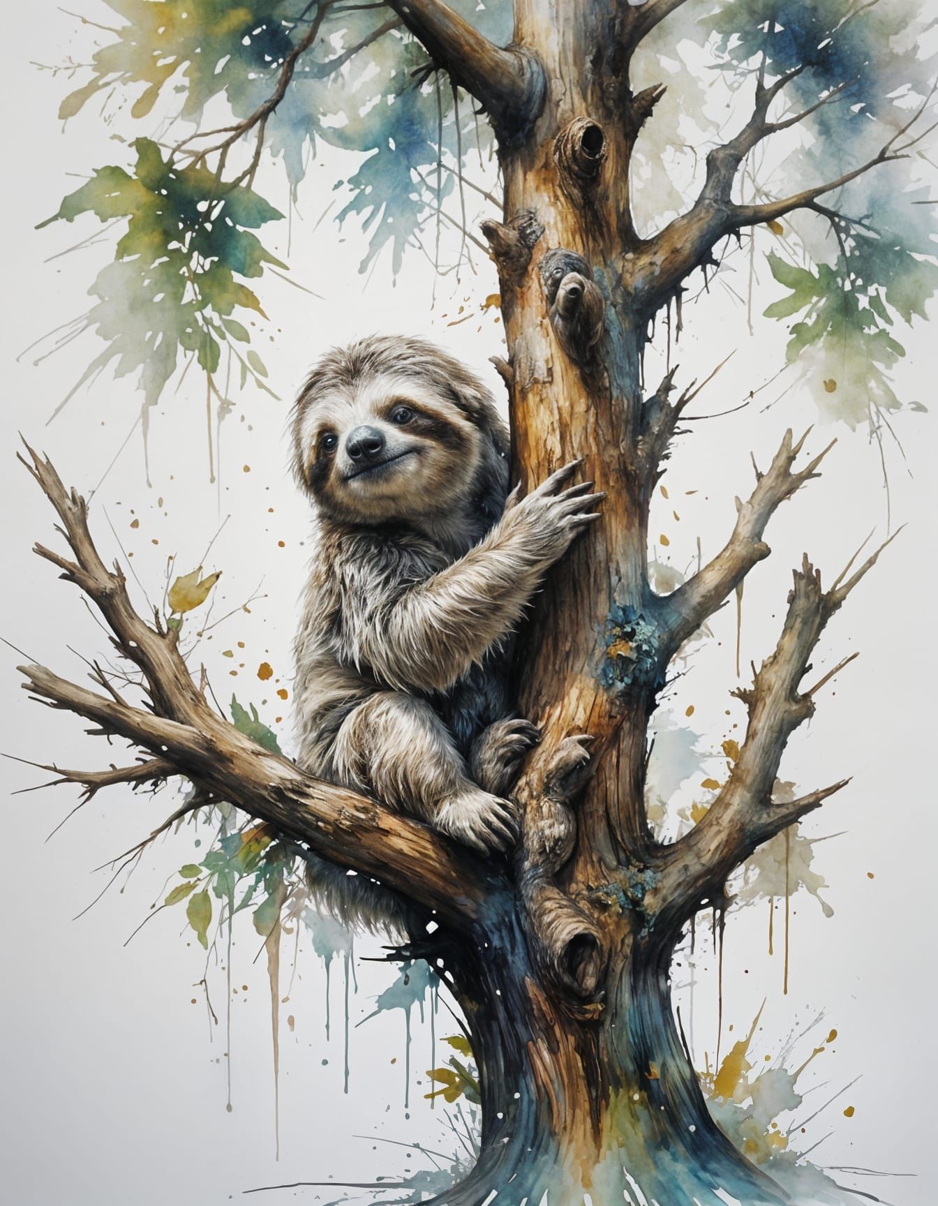 Please....leave my forest in peace !   by @Dreamer in Hell