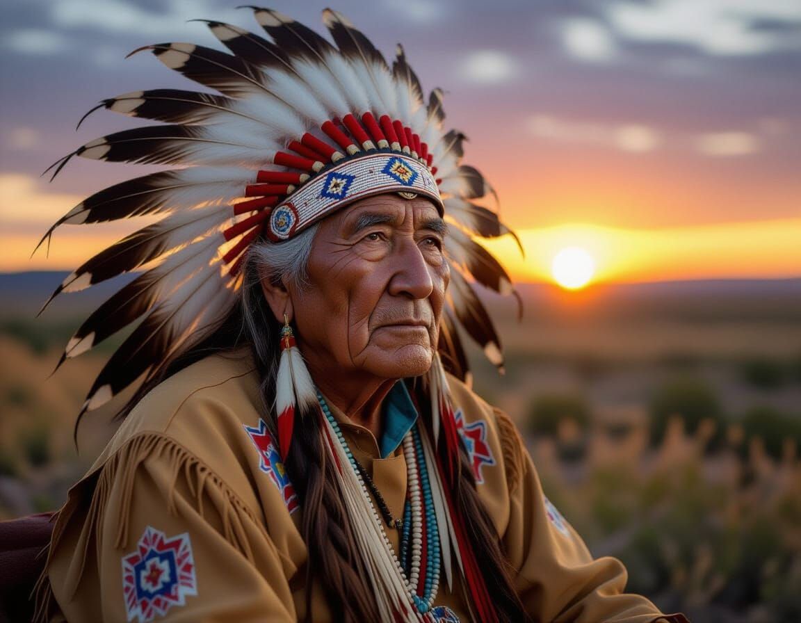  Native American chief