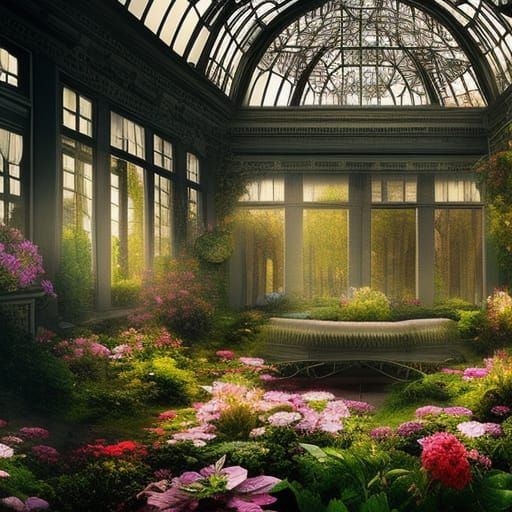 in conservatory