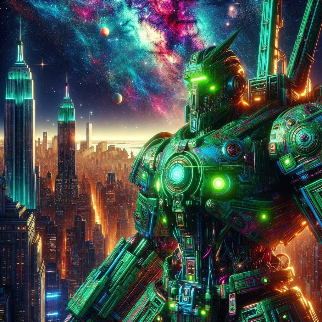 Mecha  by @James Serpha