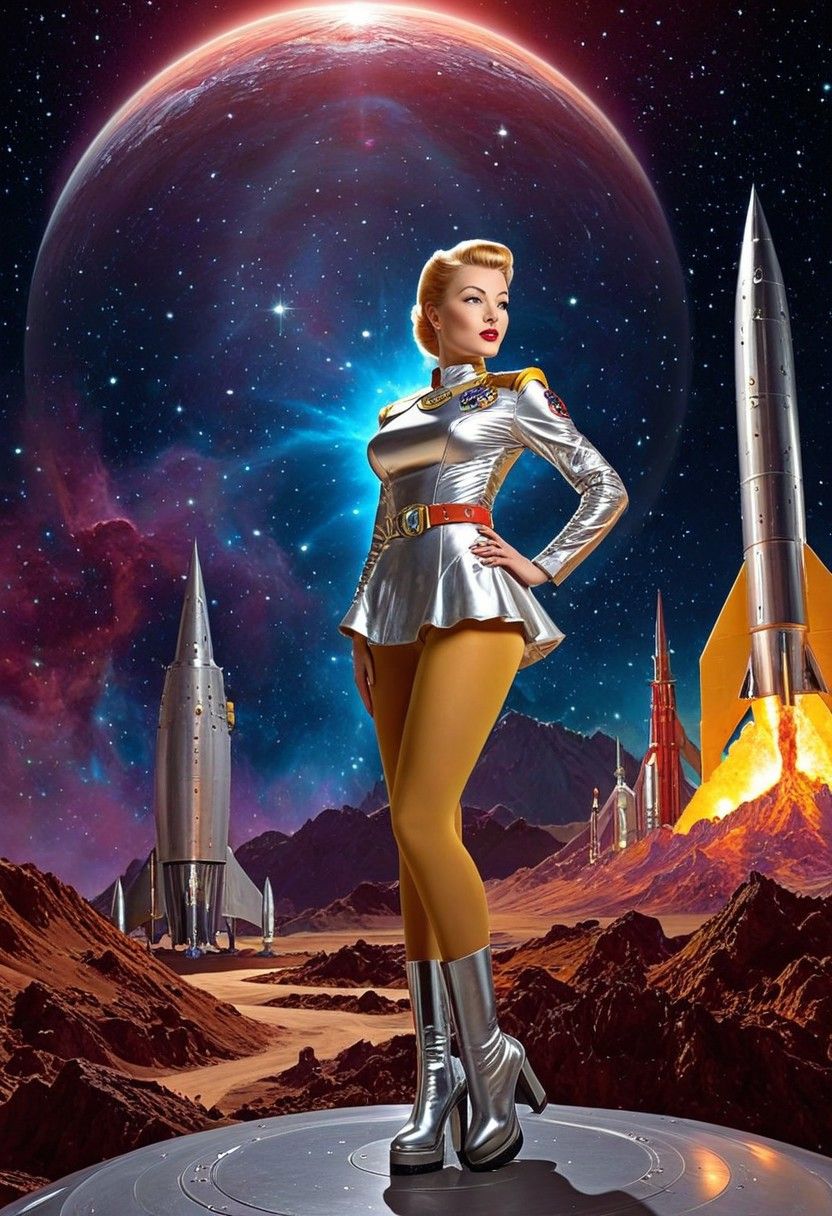 Space Babes of the Triplanetary Atomic Rocket Corp