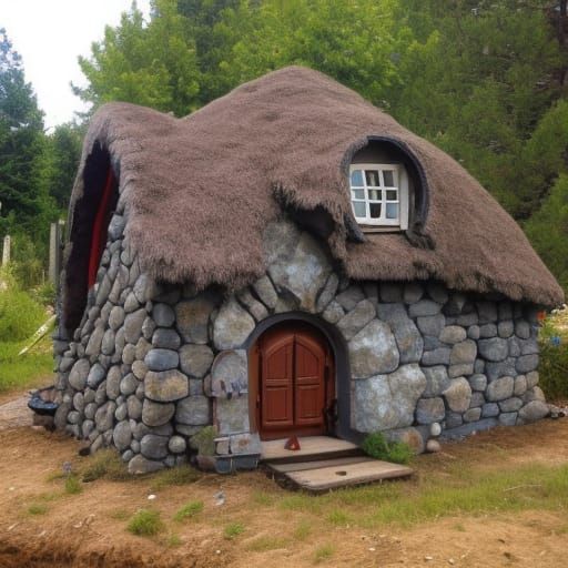 A house for dwarfs AI Generated Artwork NightCafe Creator