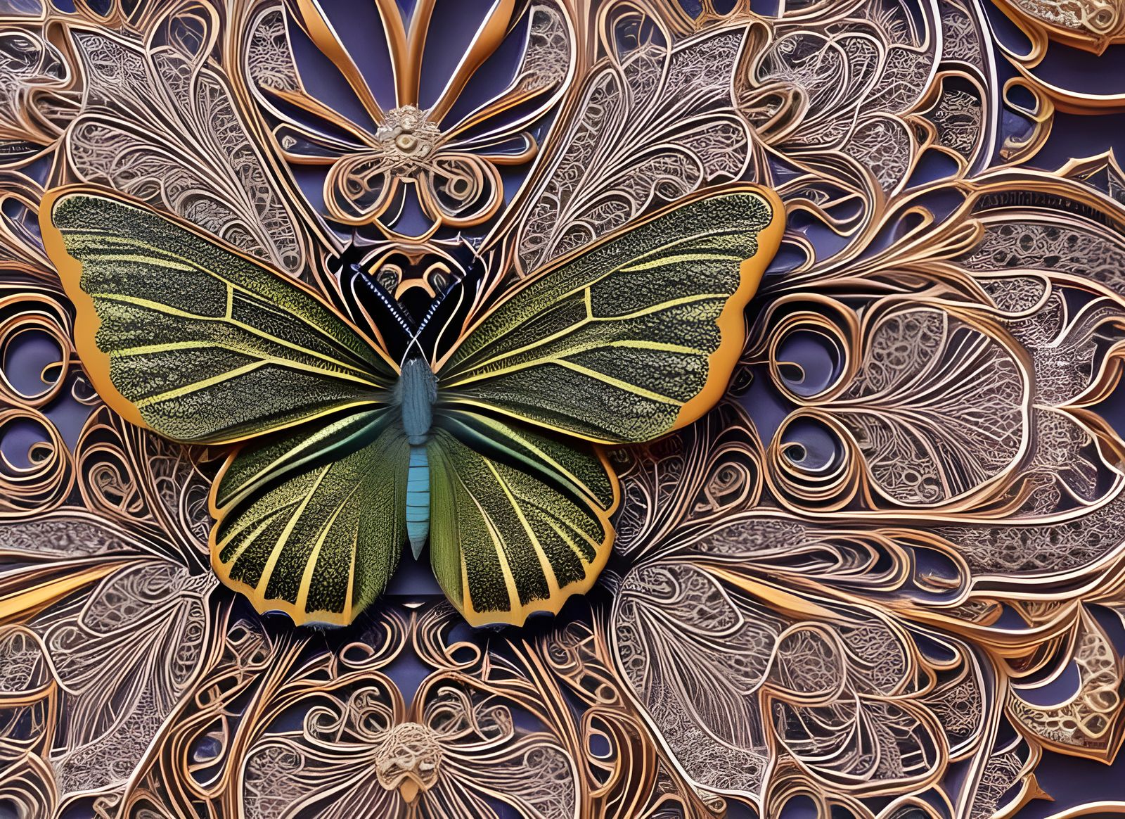 Ornate Butterfly 🦋✨