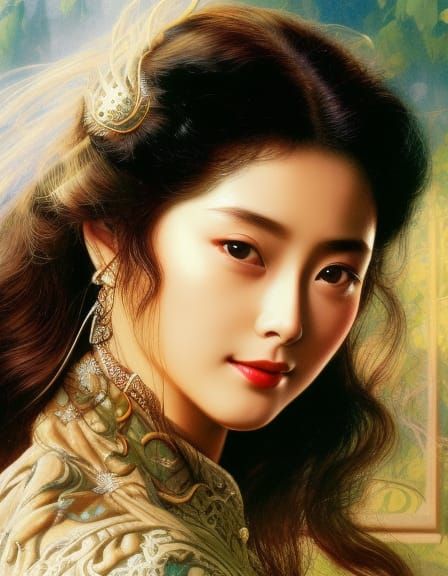 Fan Bingbing - AI Generated Artwork - NightCafe Creator