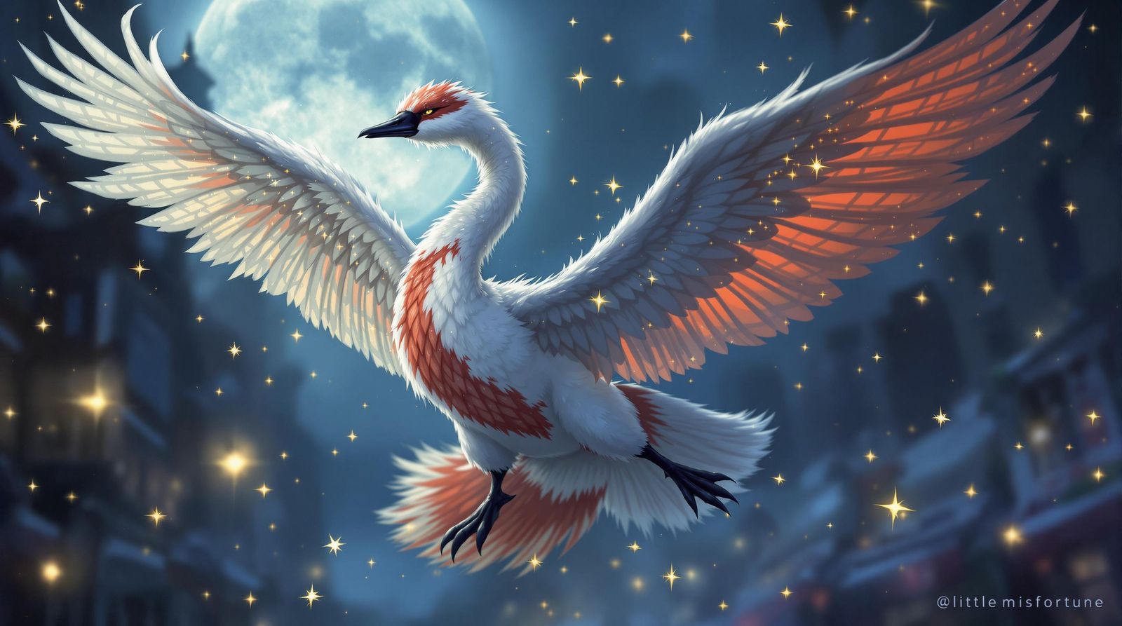 Red-Fox Swan´s Flight