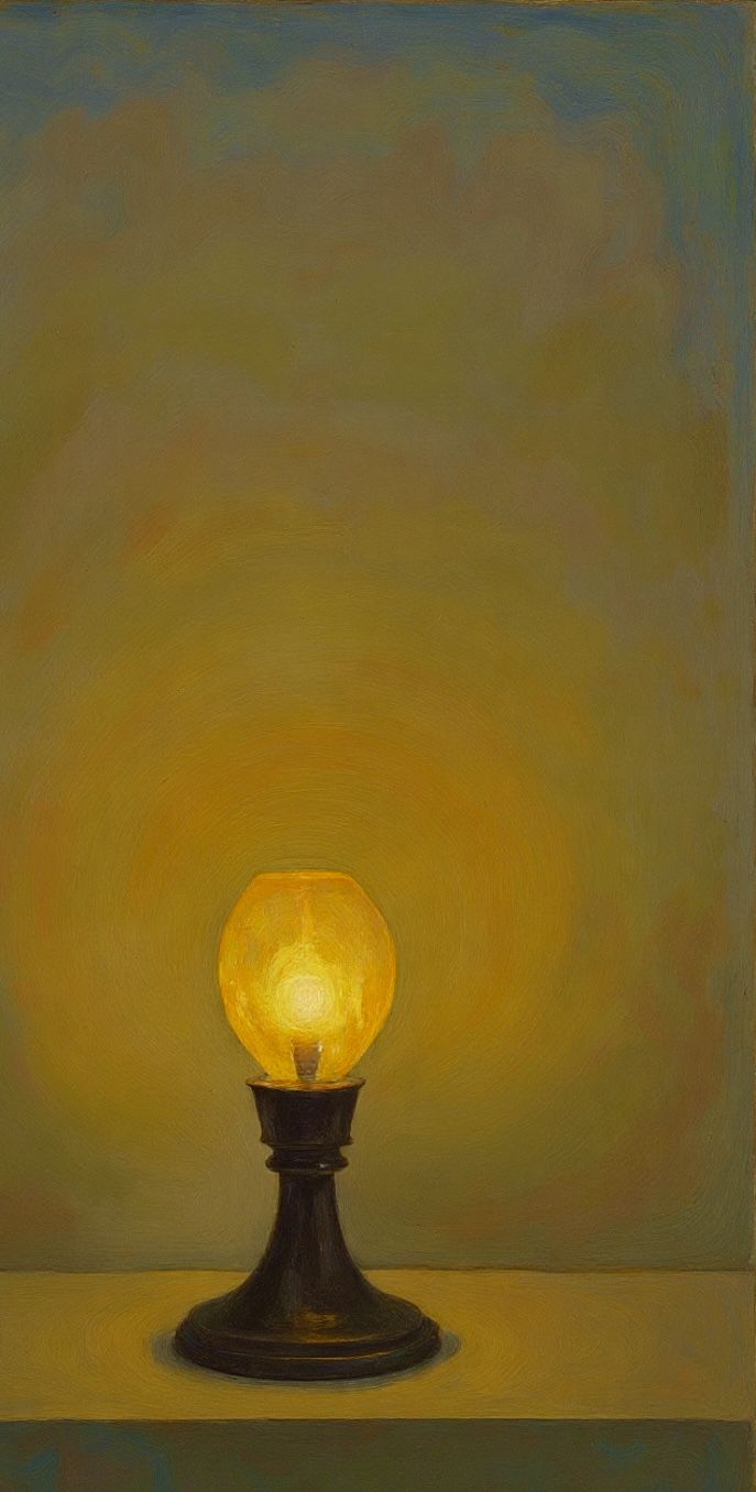 The Golden Quiet Of Peace: many colorways of yellow, reminiscent of the style “Minimalism”.