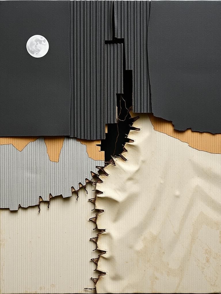 Surrealist Collage Inspired by Duchamp, Ernst and Bontecou