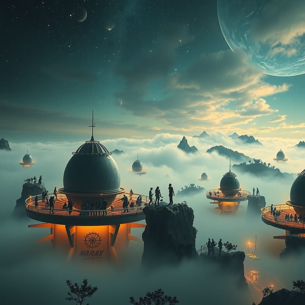 Cosmos amusement park   by @undefined