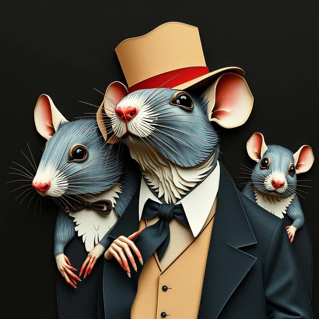 Who's that rat in a hat?