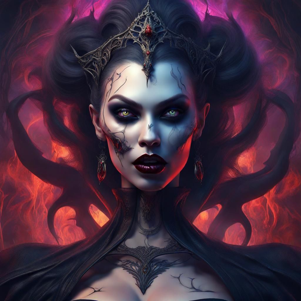 Vampire queen? - AI Generated Artwork - NightCafe Creator