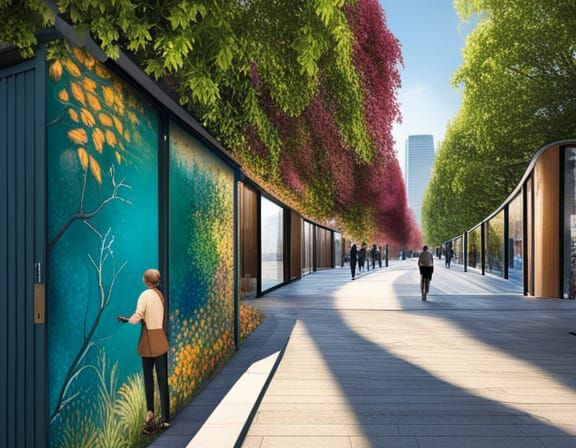 nature corridors in Perth city; wildlife supported with tree...