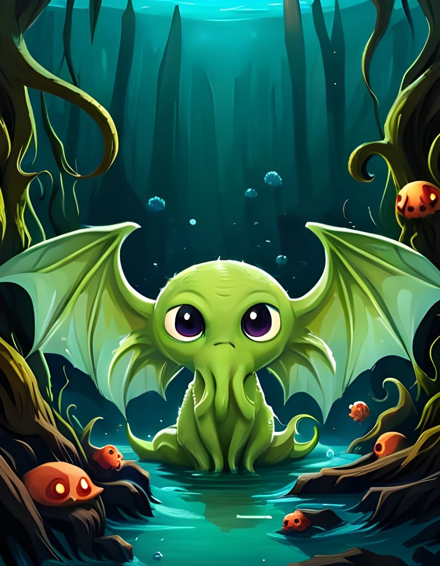 Li’l Cthully   by @Art of Art