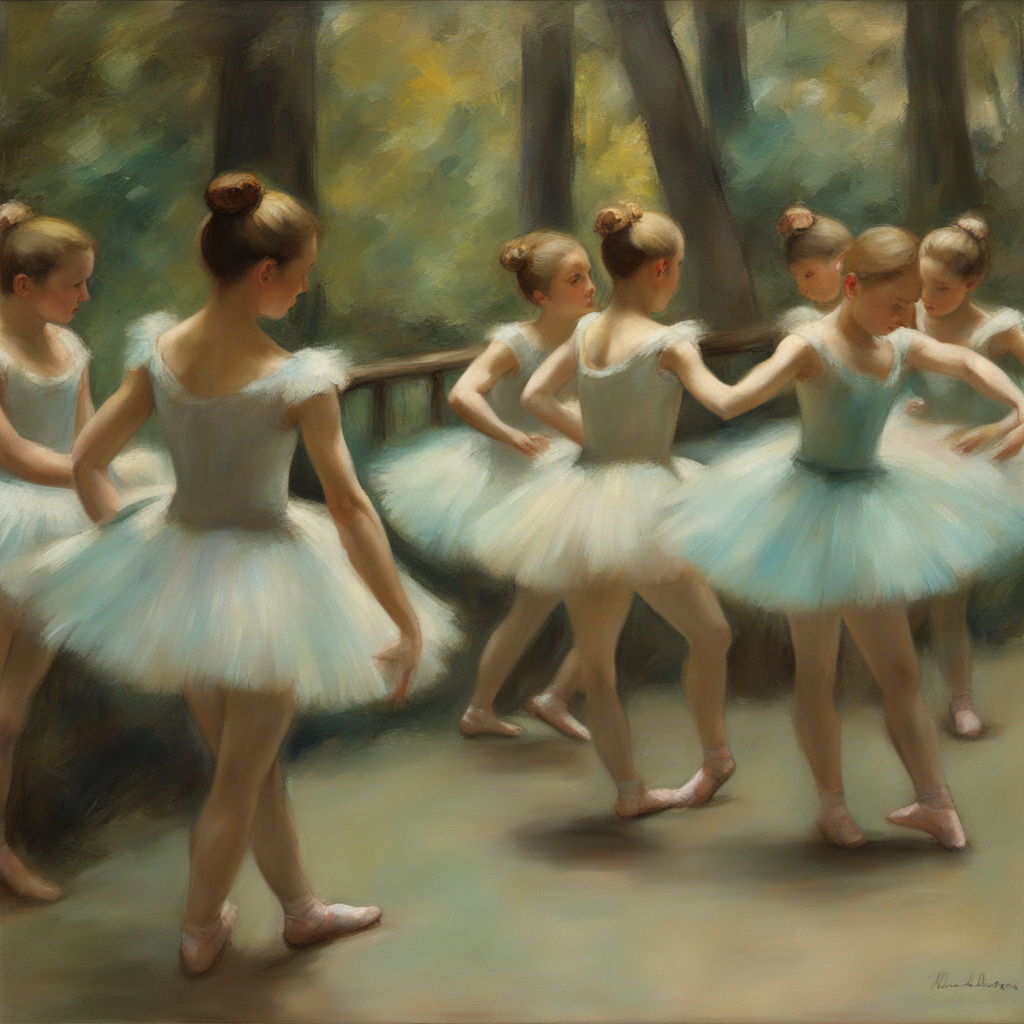 Degas Forest Dancers