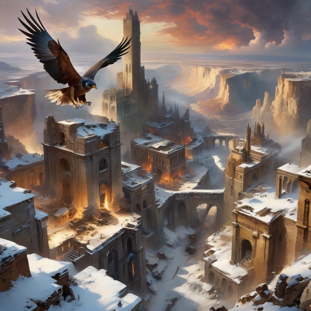 The mice survived, so did the falcon.  by @Terra