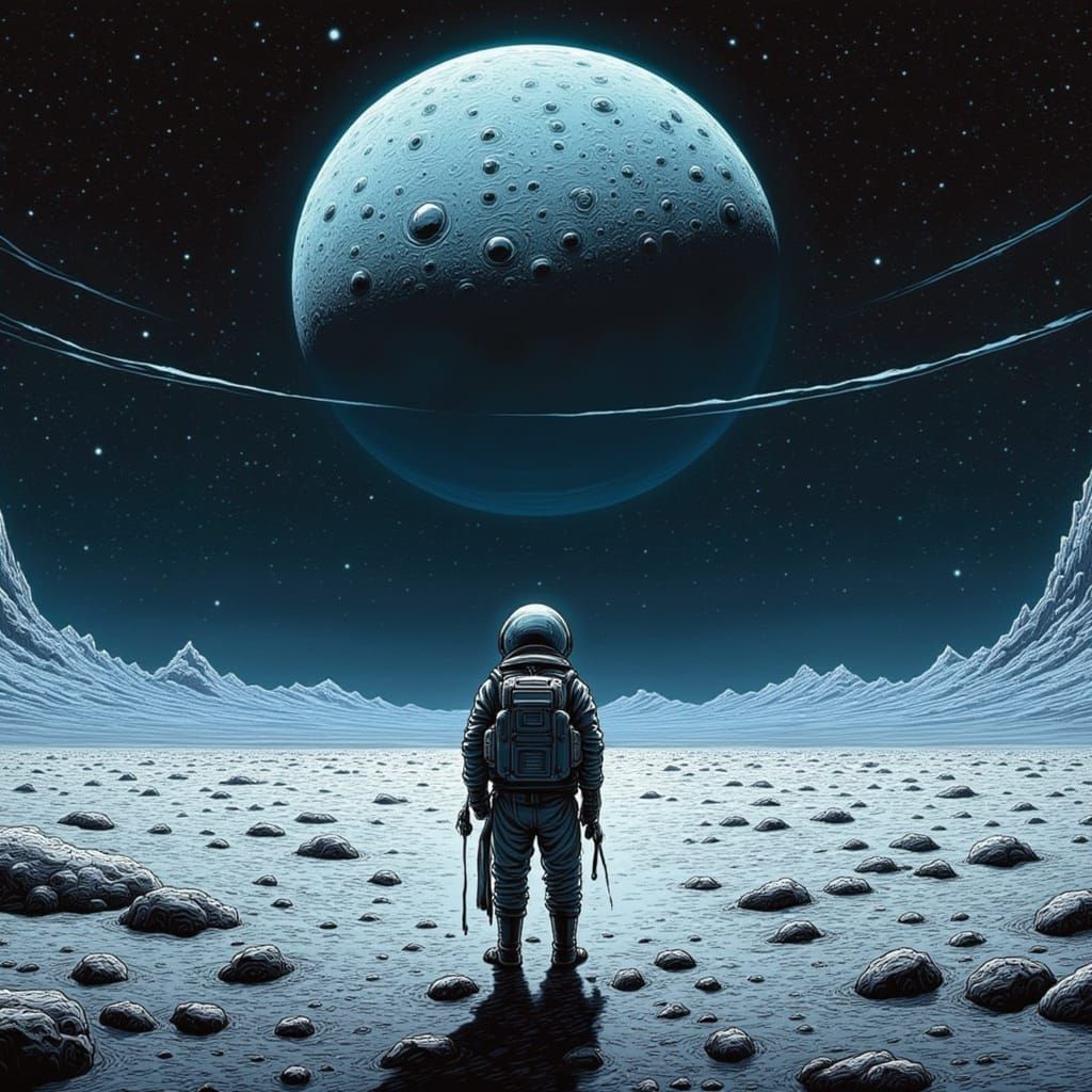 <lora:Moondance:1.0>man and moon