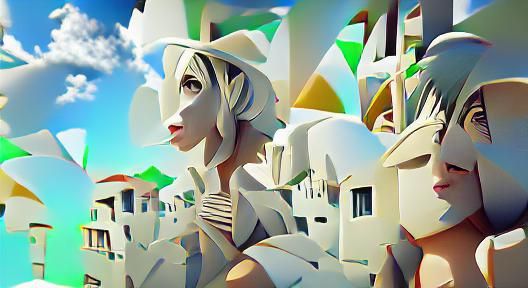 filmic Picasso ambient occlusion #film Flickr art deco