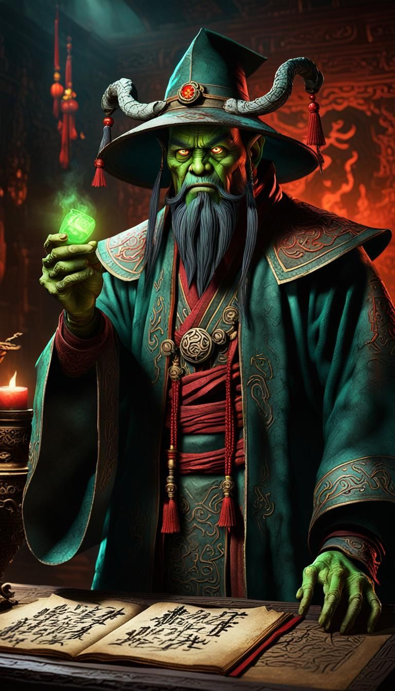 3D World of Warcraft, supervillain, Confucianism elements. S...