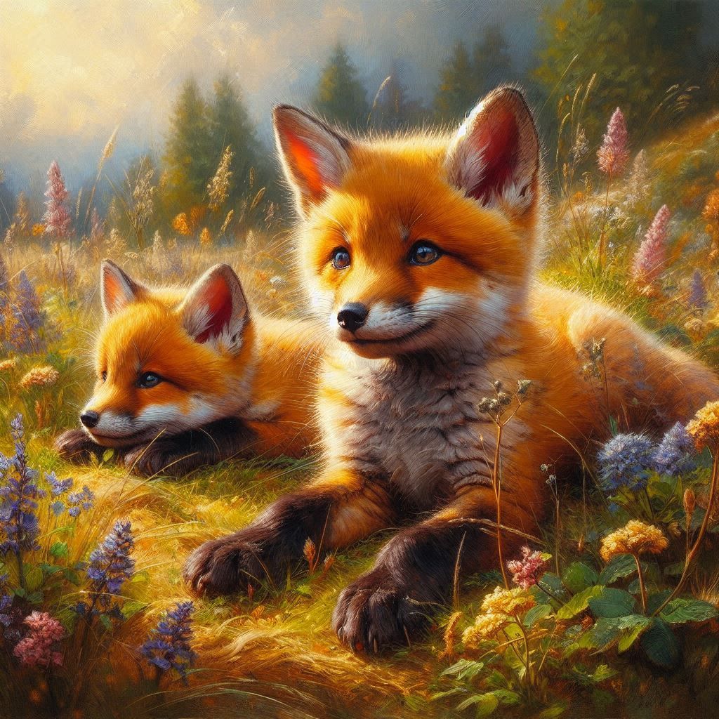 Red Fox Pups