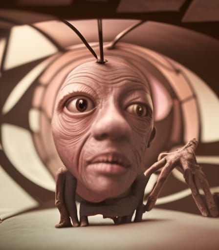 Surreal Insectoid Manifestation in Stopmotion Cinema