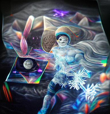 Cosmic astronaut