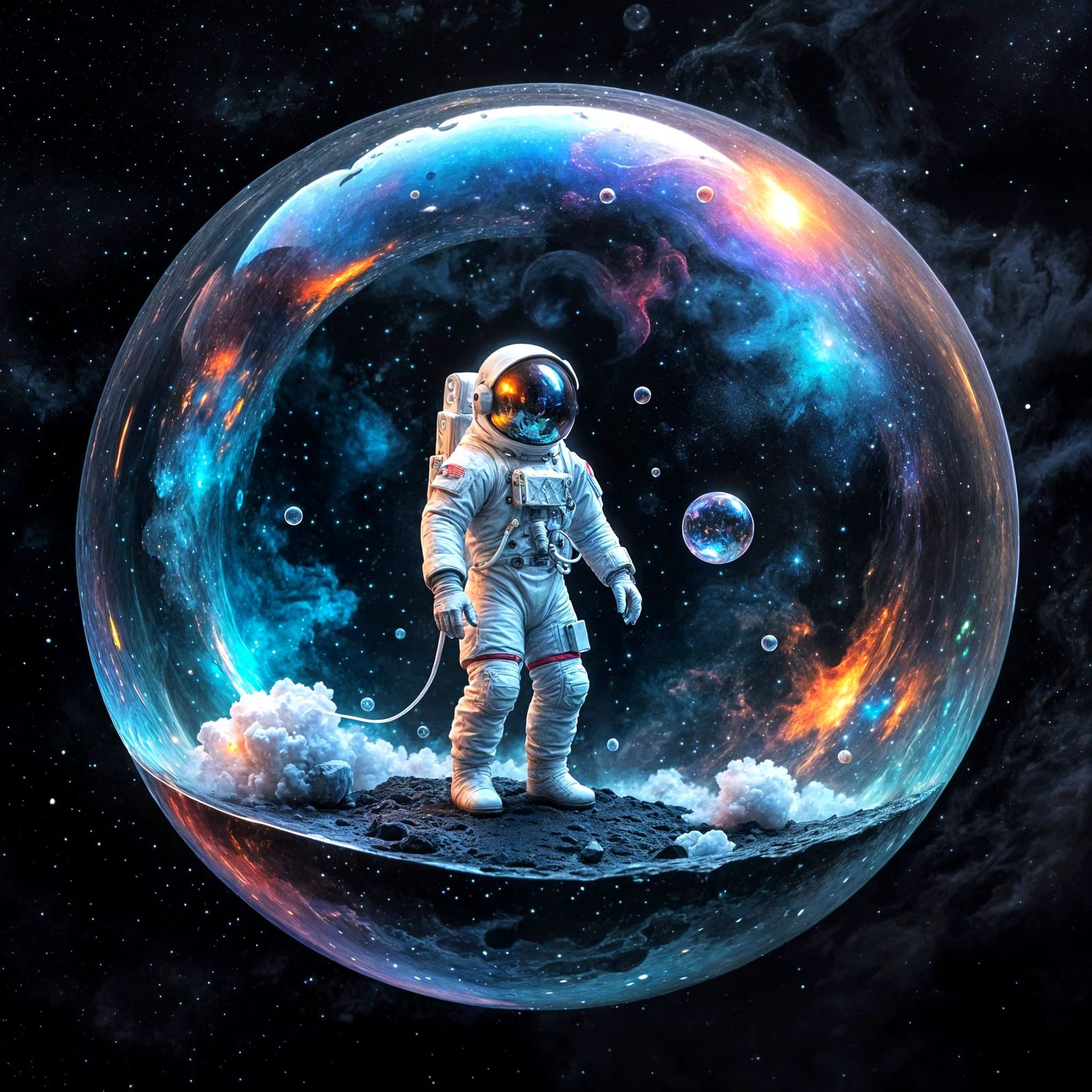 Bubblenaut  by @Sherkhal